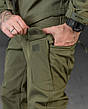 Костюм Софтшел Олива SoftShell на флісі 2XL (52-54), фото 7