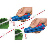 Стрипер WEICON No 3 для зняття ізоляції коаксіальних дротів, фото 5