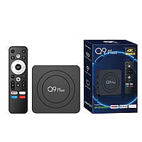 Медіа плеєр Q9 Plus ATV Android 10.0 CPU H313 WIFI 2.4/5 BT5.0 2/16 голосовий пульт