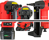 Акумуляторний монтажний пістолет для цвяхів по бетону Profter 100X, фото 4