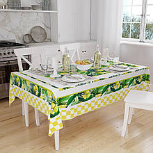 Скатертина кухонна кольорова 120*150 cм Golden Laurel , Туреччина 8828-1 візерунок №4