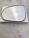 Lexus NX (Лексус NX) 2014- (індикатор мертвої зони) скло дзеркала (вкладиш, дзеркальний елемент) лівий, фото 4