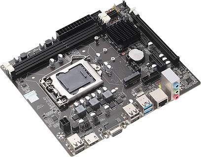 Материнская плата Akozon High-Speed ZX-H61C/B75 LGA1155 [2xDDR3