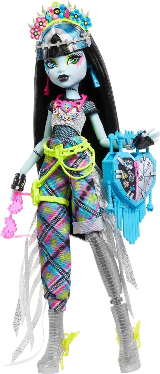 Лялька Монстер Хай Френкі Штейн Monster High Fest Frankie Stein Монстро-фестиваль Doll Glam Outfit HXH79