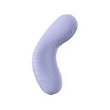 Накладний вібратор Fun Factory LAYA III soft violet, ефект постукування пальцем - SX0918, фото 4