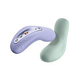 Накладний вібратор Fun Factory LAYA III soft violet, ефект постукування пальцем - SX0918, фото 6