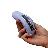 Накладний вібратор Fun Factory LAYA III soft violet, ефект постукування пальцем - SX0918, фото 9