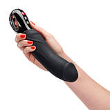 Вібратор для точки G Fun Factory BIG BOSS black, дуже потужний, 23,5 см - SX0929, фото 5