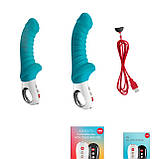 Вібратор для точки G Fun Factory TIGER petrol, ребристий, підходить для анальної стимуляції - SX0941, фото 7