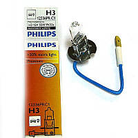 Автолампи H3 12V 55W+30% Philips