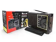 Радіоприймач на акумуляторі та батарейках з ремінцем Golon RX-9933UAR USB SD Card Коричневий, фото 10