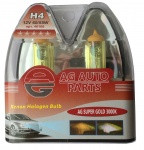 Автолампи H4 12V 60/55W AG Super White 4200K (P43) (к-кт 2шт)