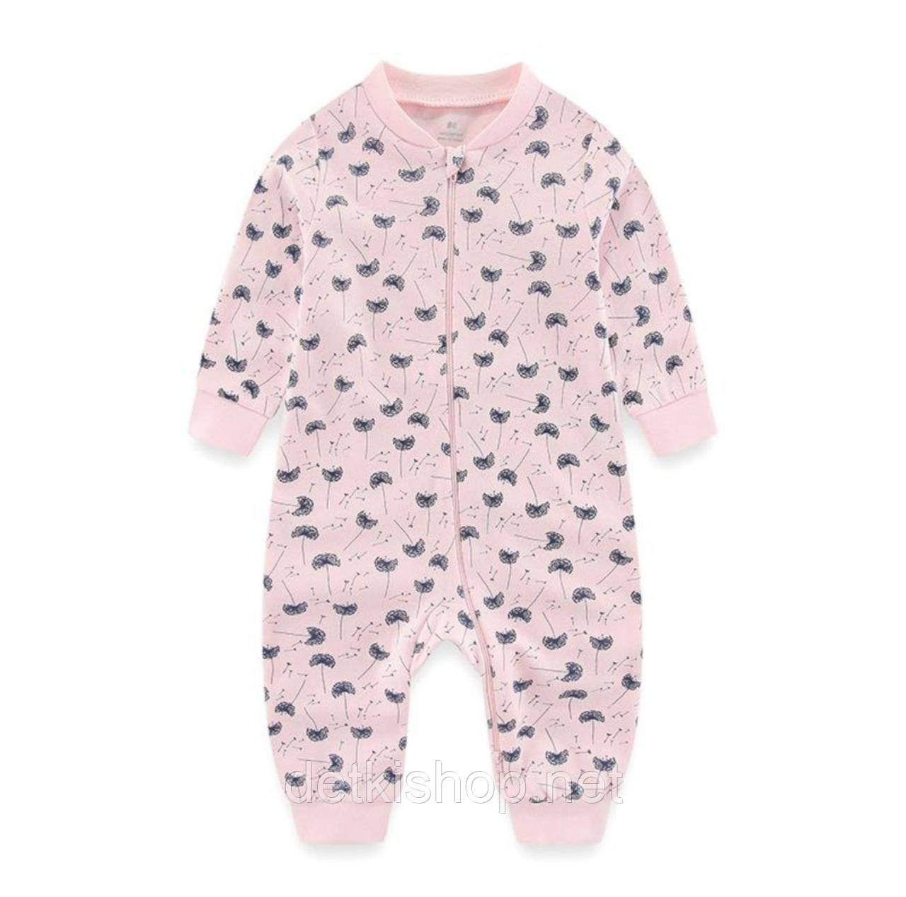 Дитячий сліп, чоловічок, ромпер, піжама комбінезон для дівчинки