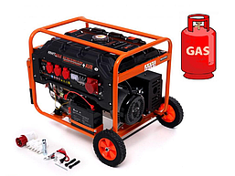 Генератор Газ/Бензиновий Kraft Dele KD165 5.0/5.5 кВт з електрозапуском