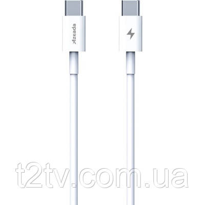 Дата кабель USB-C to USB-C 1.0m PD-B83a 60W Proda (PD-B83a-WHT)