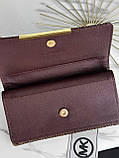 Гаманець Michael Kors великий подвійний Мішал Корс жіночий коричневий, фото 3