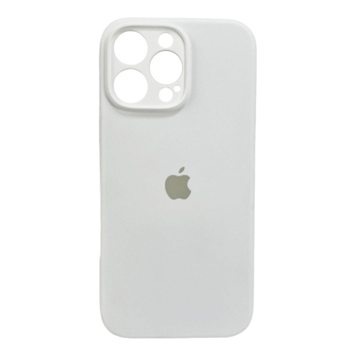 Чохол для смартфона Silicone Full Case AA Camera Protect for Apple iPhone 16 Pro 8, White