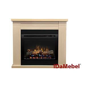 Камінокомплект IDaMebel Agata молочний дуб Dimplex Symphony XHD 26 з обігрівом, фото 1