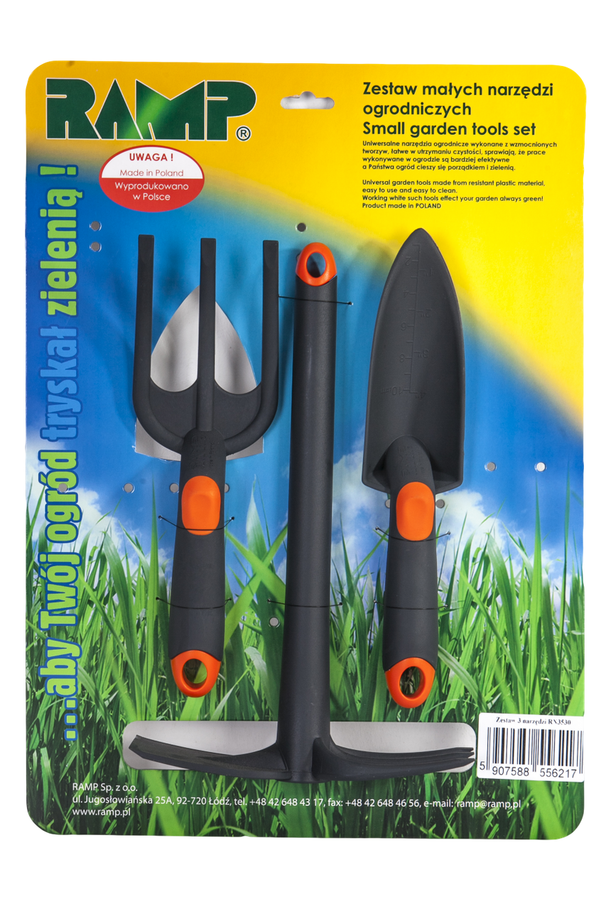Набір садових інструментів RAMP із 3 предметів RN3530