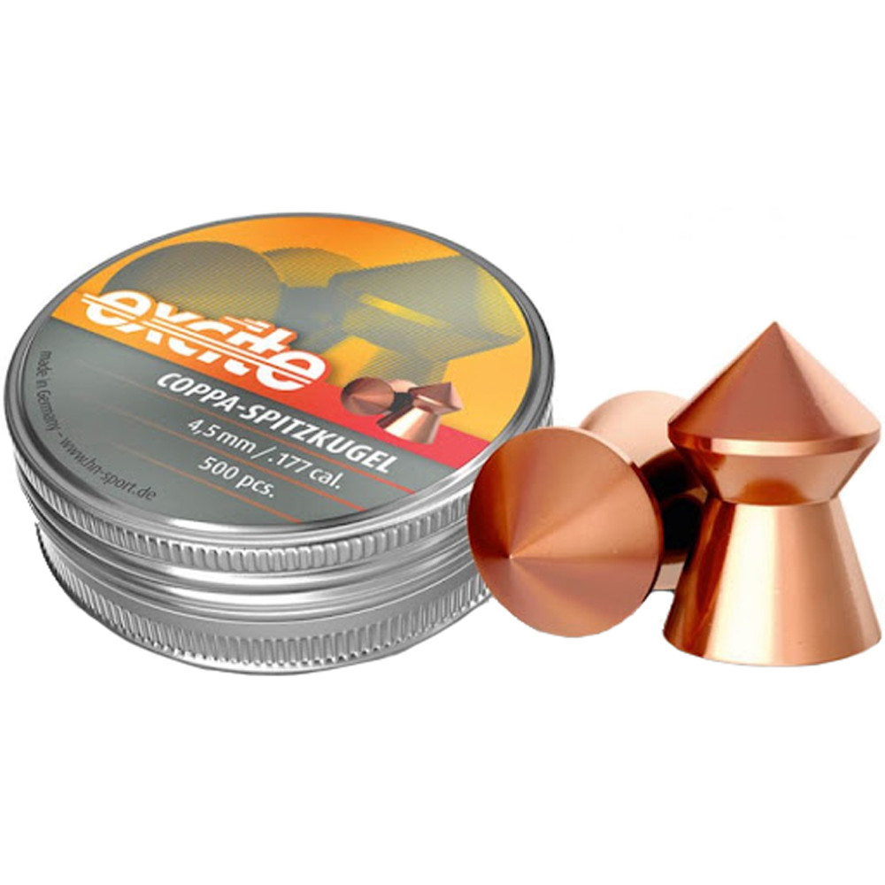 Кулі для пневматики H&N Copper Spritzkugel (4.5мм, 0.49г, 500шт)