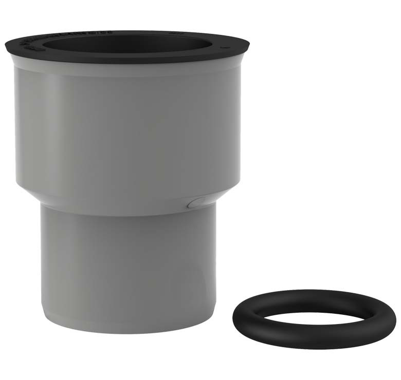 Перехідник чавун-пластик для каналізації VALSIR PP3 D 50 (Італія) 569005