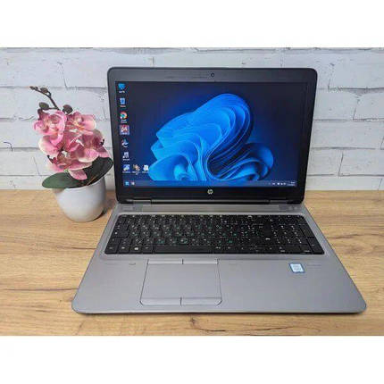 Б/в Ноутбук HP ProBook 650 G2 15.6" 1366x768| Core i5-6200U| 8 GB RAM| 128 GB SSD| HD 520, фото 1