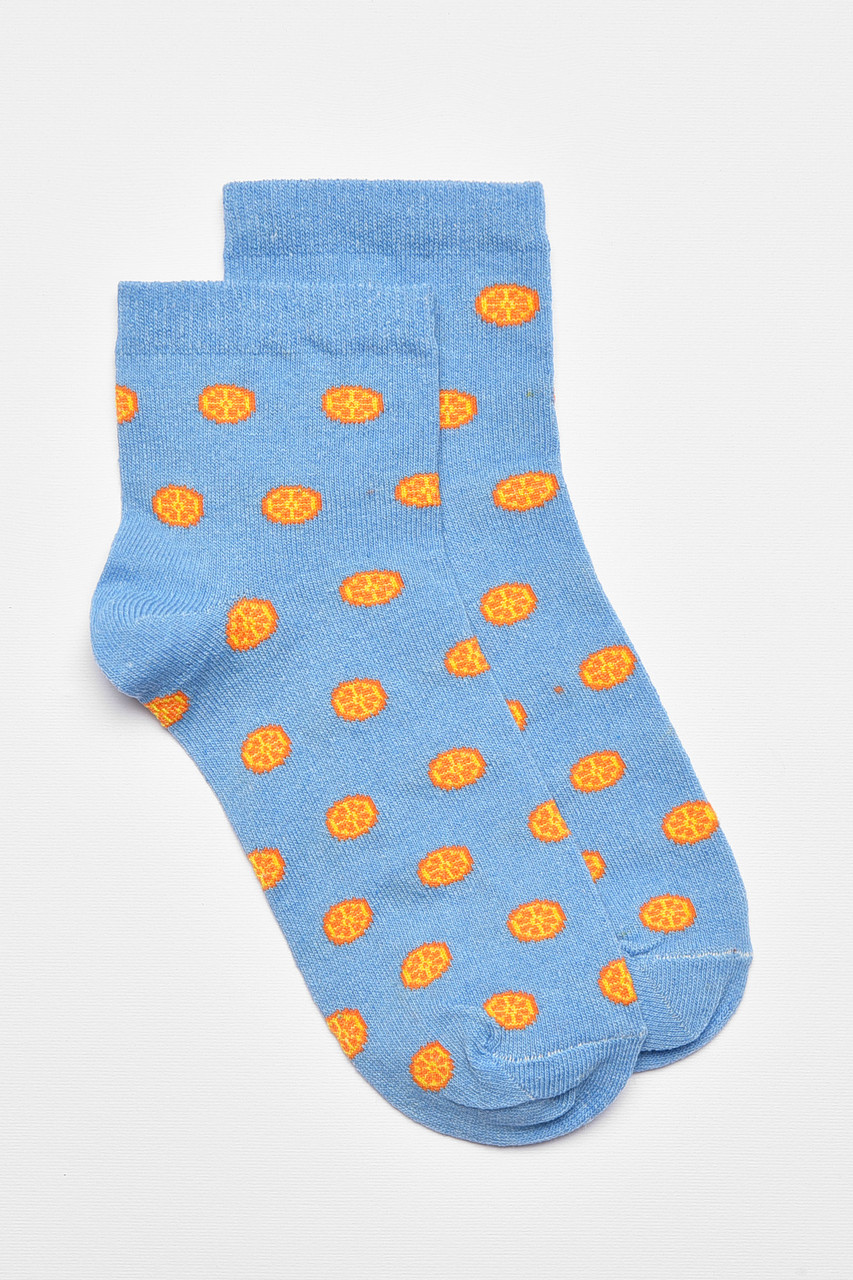 Шкарпетки жіночі демісезонні блакитного кольору р.36-40 192242S, фото 1