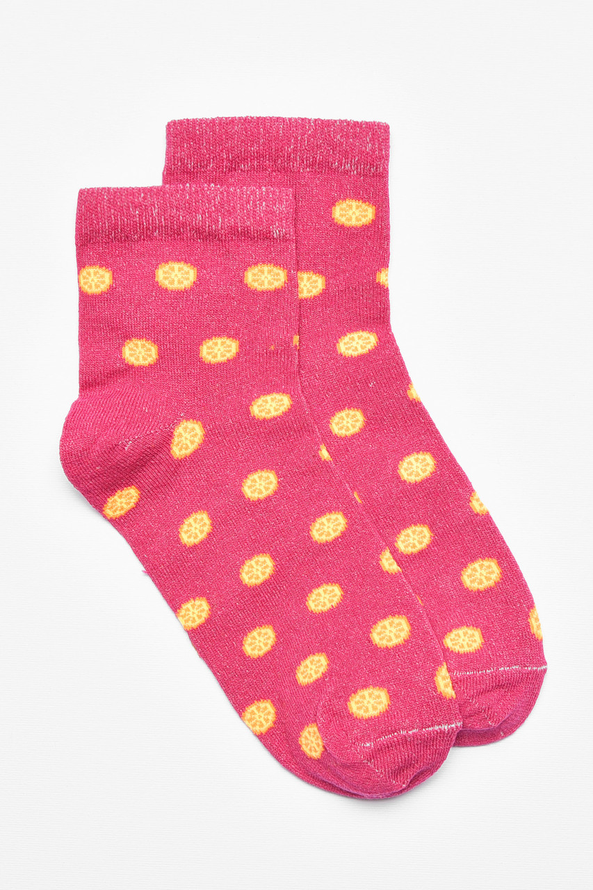 Шкарпетки жіночі демісезонні бордового кольору р.36-40 192245S, фото 1