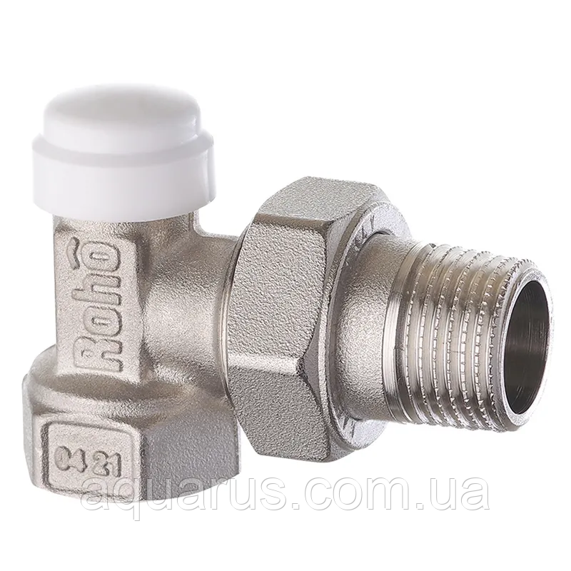 Кран радіаторний відсічний Roho R5250-050 - 1/2" кутовий (RO0132)