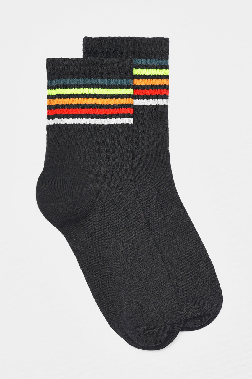 Шкарпетки жіночі демісезонні чорного кольору р.36-40 192311S, фото 1