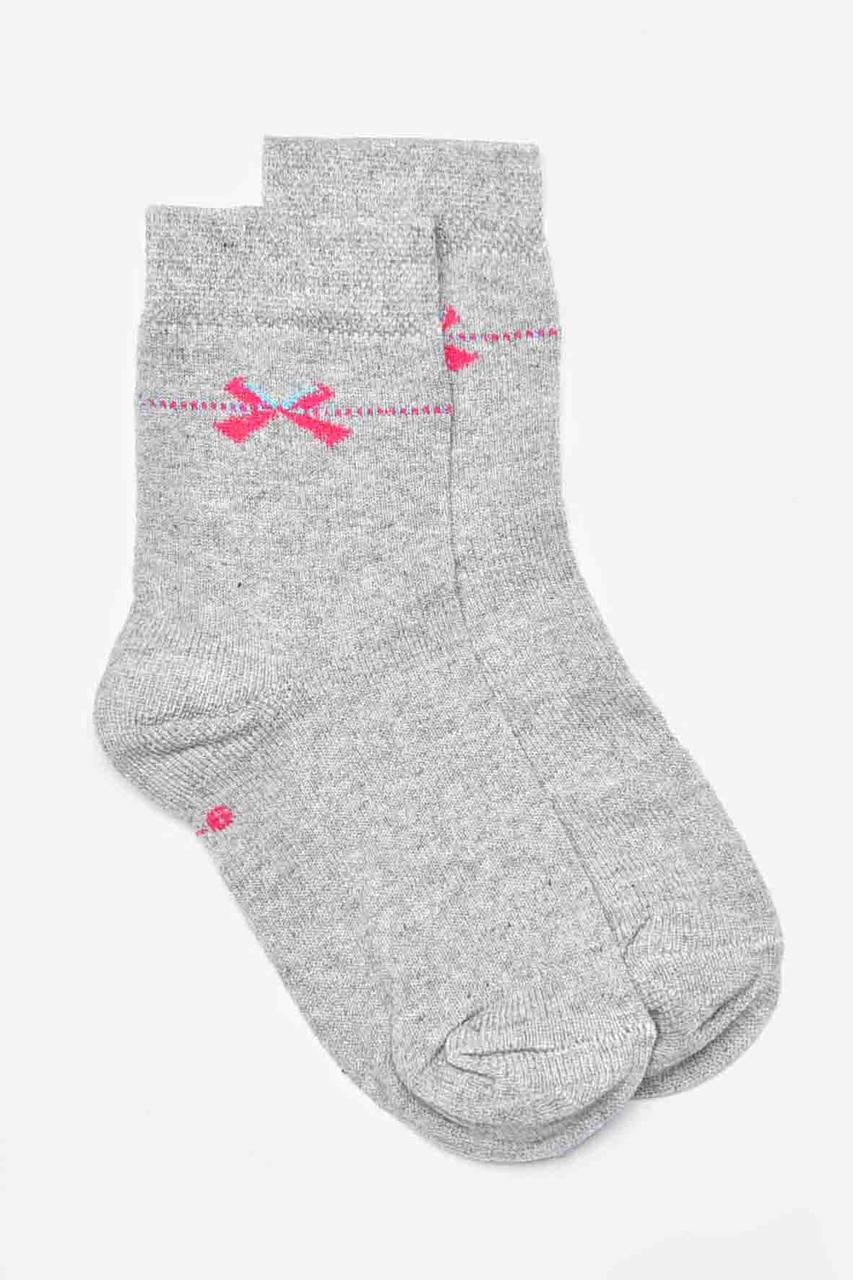 Шкарпетки дитячі демісезонні сірого кольору р.4-6 192303S, фото 1