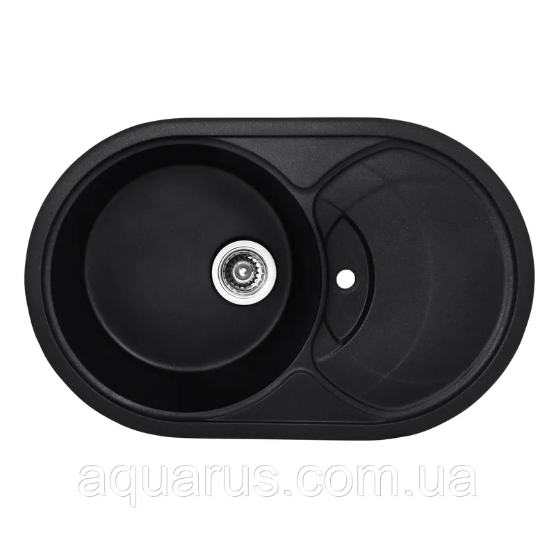 Мийка кухонна HAIBA HB8310-G226 BLACK 780x500x220 (HB0975)