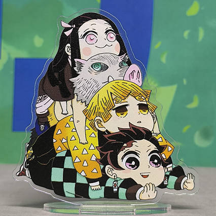 Акрилова статуетка Клинок, що знищує демонів (10 см) / Demon Slayer