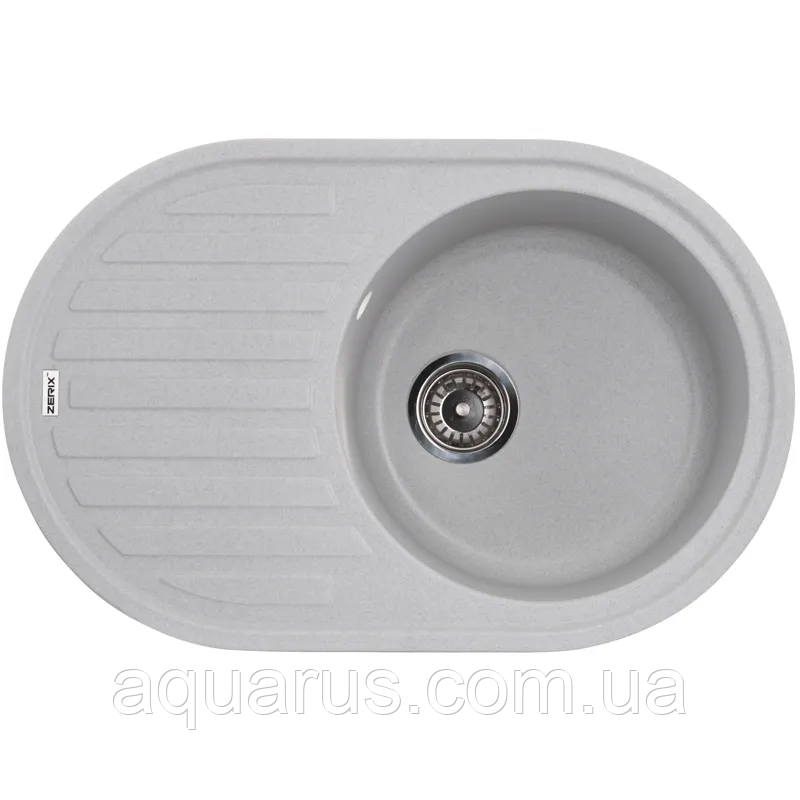 Мийка кухонна ZERIX ZS-7750R-09 сіра (ZX4559)