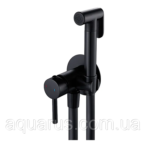 Змішувач для гігієнічного душу MIXXUS PREMIUM HANS 002 вбудований (BLACK) (MI5980), фото 1