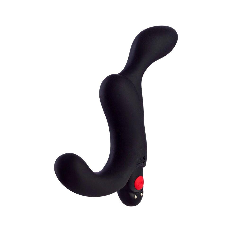 Масажер простати Fun Factory DUKE black, стимуляція промежини, знімна вібропуля