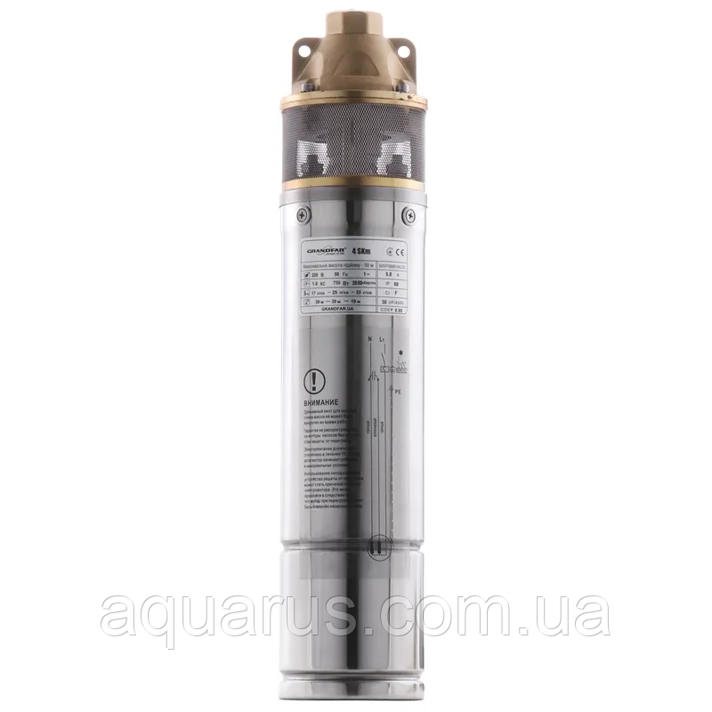 Насос свердловинний вихровий GRANDFAR 4SKm 150 (GF1308)