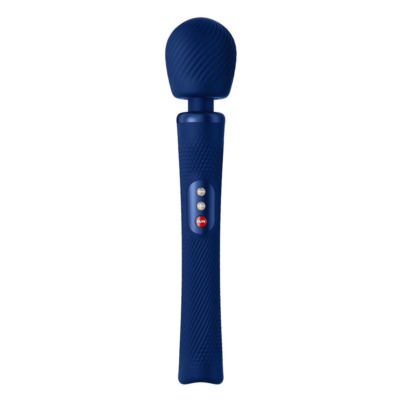 Вібромасажер Fun Factory VIM Vibrating Wand midnight blue, суперпотужний та легкий, до 6 годин роботи Кітті