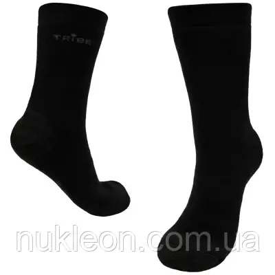 Популярний! Шкарпетки Tribe Merino Winter black 44-46 (T-KB-0011-black-44-46) - Краща якість тільки на Nukleon.com.ua