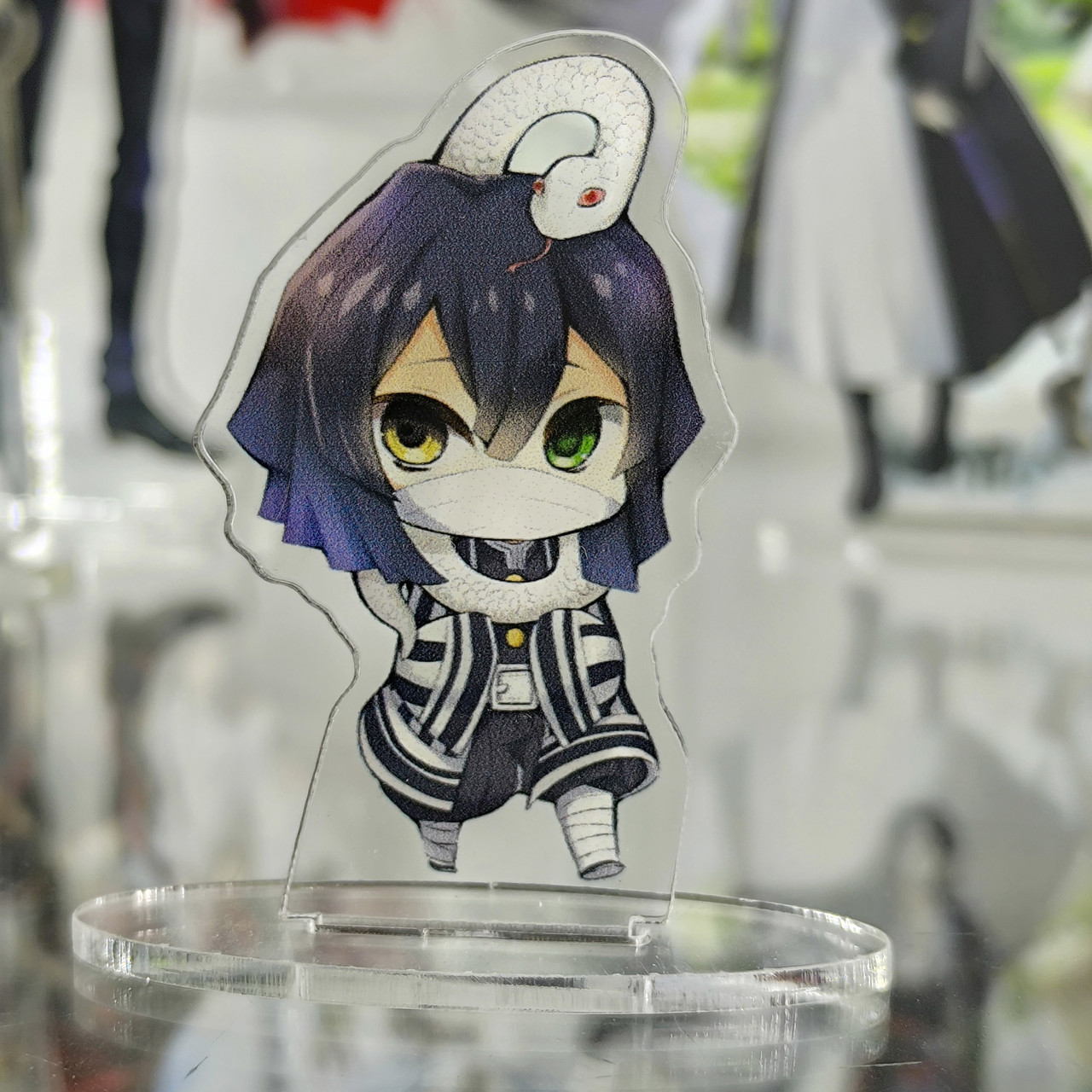 Акрилова статуетка Клинок, що знищує демонів Обанай Ігуро (7 см) / Demon Slayer, фото 1