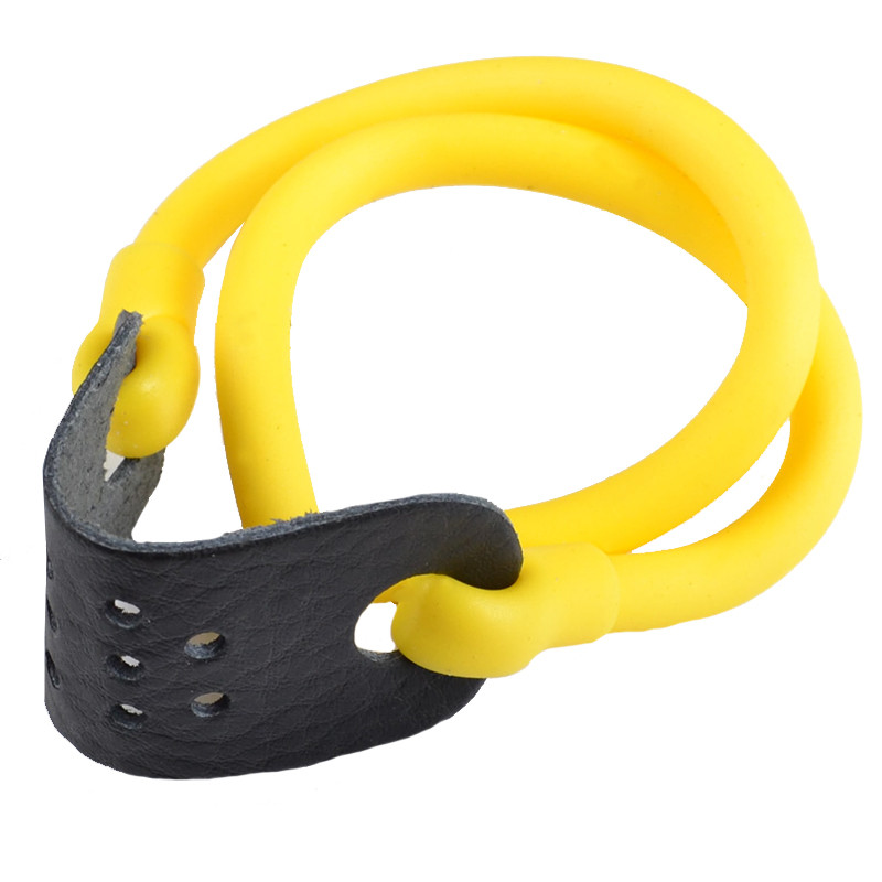 Гумка для рогатки Man Kung TRY, жовта, фото 1