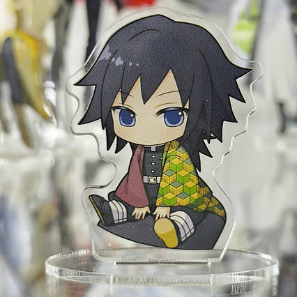 Акрилова статуетка Клинок, що розсікає демонів Гію Томіока (7 см) / Demon Slayer