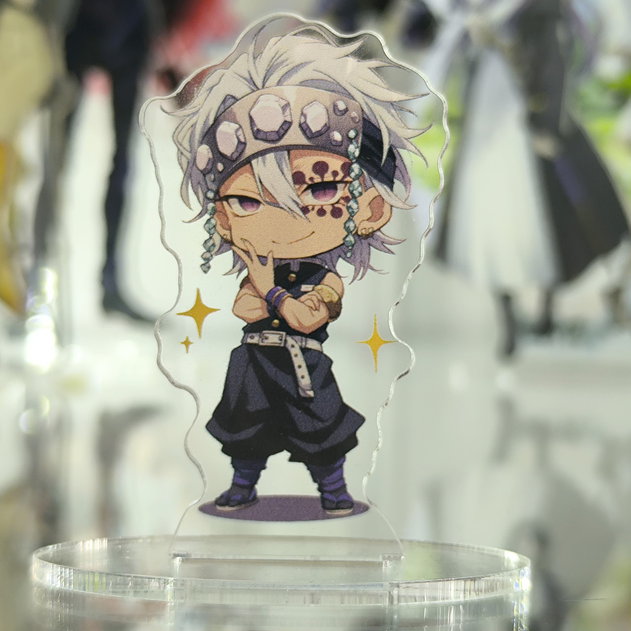 Акрилова статуетка Клинок, що розсікає демонів Тенген Узуй (7 см) / Demon Slayer, фото 1