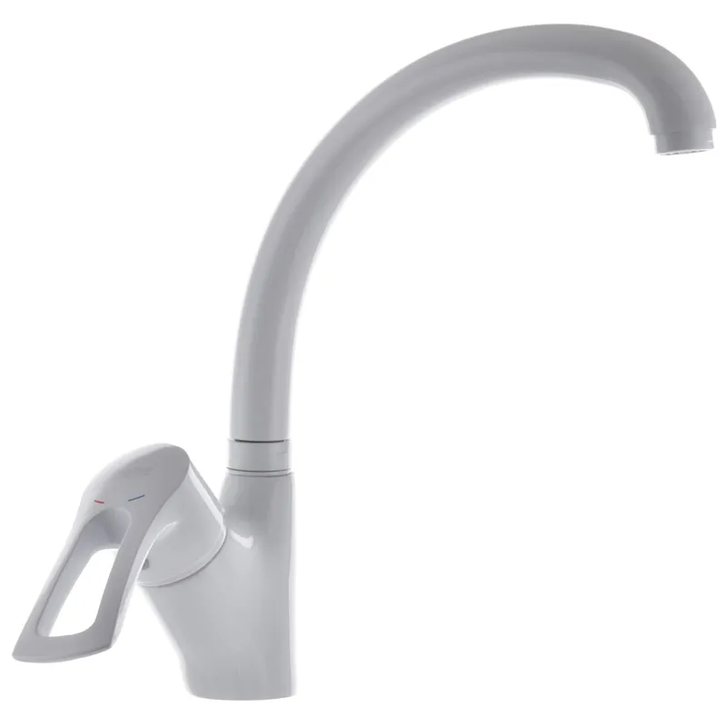 Змішувач для кухні Haiba Hansberg 011 білий (HB0202), фото 1