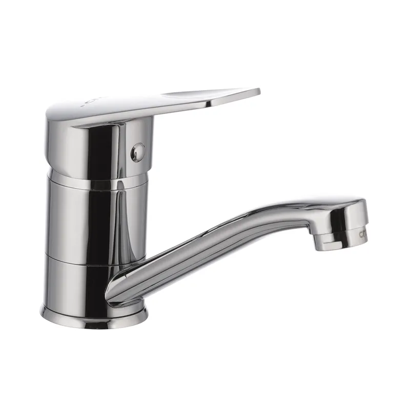 Змішувач для умивальника Cron Sirius 004 (вилив 15 см) (CR0191), фото 1