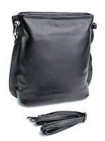 Жіноча шкіряна сумка 2609 Black.Купити жіночі сумки гуртом і в роздріб із натуральної шкіри в Україні, фото 3