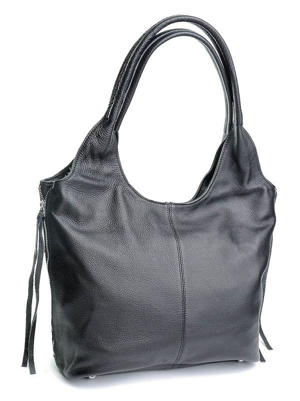 Cумка жіноча шкіряна 9587-9 Black.Купити сумки жіночі із натуральної шкіри trandbags.com.ua