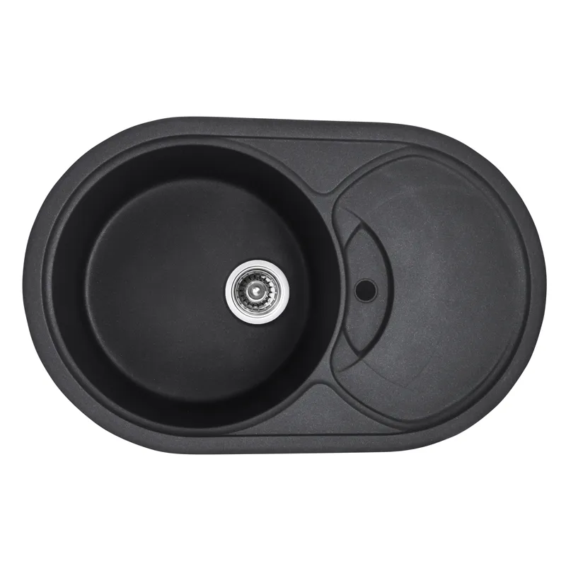 Мийка кухонна HAIBA HB8310-G228 GRAY 780x500x220 (HB0976), фото 1