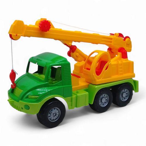Машинка Автокран Атлантіс (зелена), фото 1