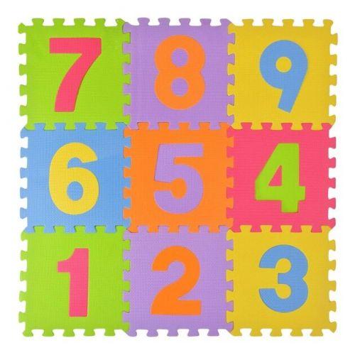 Фомовий килимок-пазл "Цифри" (9 елем), фото 1